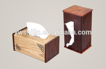 wooden tissue box / wooden tissue box stand