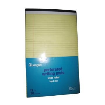 Perforated Writing Pads