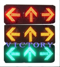300mm Red Yellow Green Arrow LED Traffic Light, Indicator Light