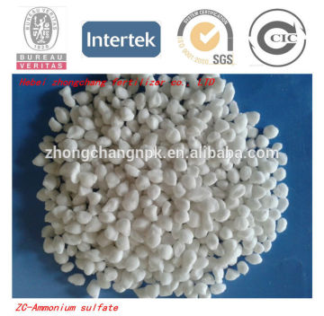 Granular ammonium sulphate Zhongchang Ammonium Sulphate , N20.5%ammonium sulphate