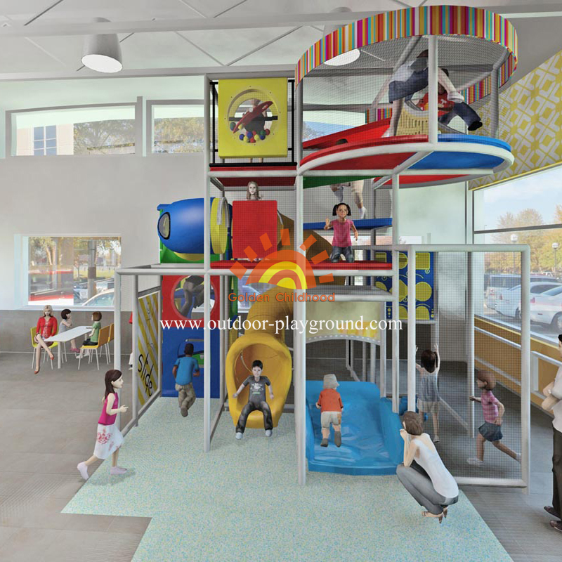 Indoor Play Structure For Kids Playground