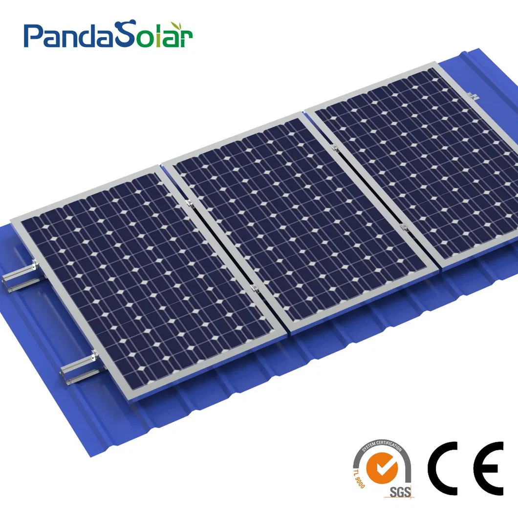 Cheapest Metal Roof Sheet Solar Energy System Mounting Short Rail Bracket