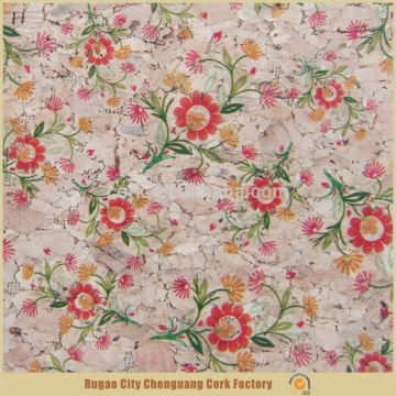 2015 good quality natural cork fabric for cork wallet