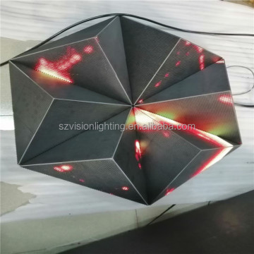 Curving LED Video Screen Soft Curtain Flexible LED Module