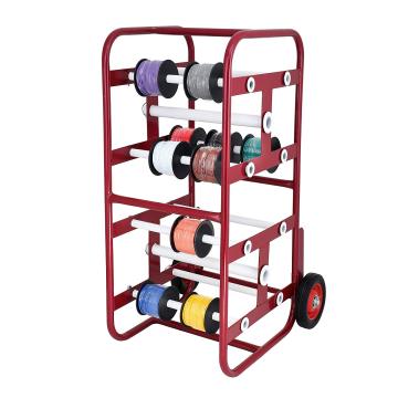 Cable Caddy Multi-Spool Wire Rack Dispenser