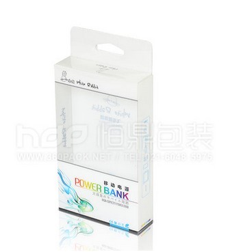 Clear plastic packaging box for phone case