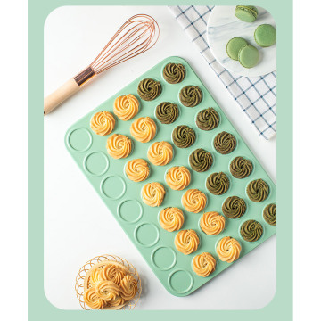 30 macaroon cookie pans