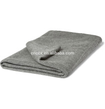 15JWS0716 100%cashmere knitted baby throw blanket
