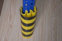 Heavy Duty Pallet Rack Yellow Popular Plastical Upright Protector