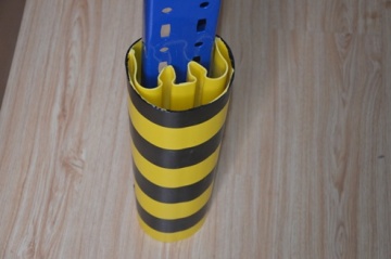 Heavy Duty Pallet Rack Yellow Popular Plastical Upright Protector