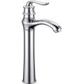 Titanium Chrome Basin Faucets Single Handle