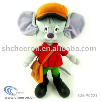 Plush Mouse Toy, Stuffed Cartoon Mouse