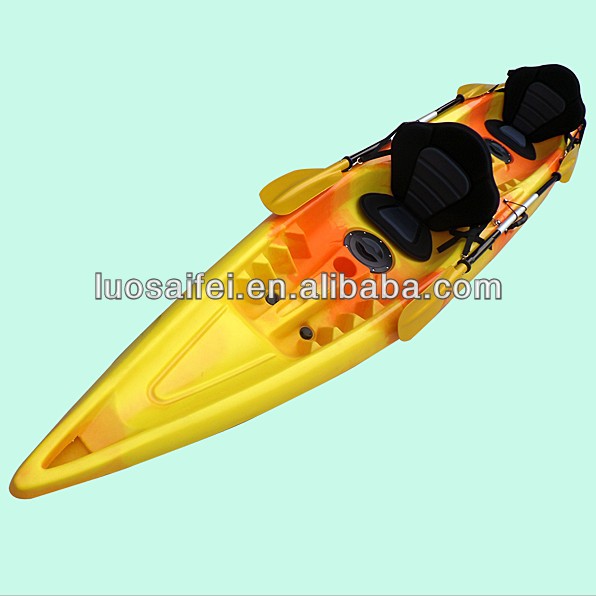 2 person double sea fishing kayak
