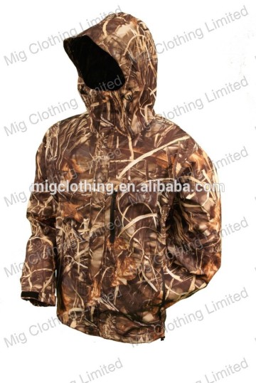 Camouflage hunting jacket