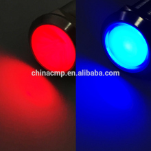 Metal Push Buttons, DUAL LED RED BLUE Indicator Lights, Selector Switches
