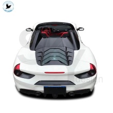Carbon Fiber Rear Engine Cover for Ferrari 488 Spyder