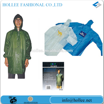 pvc raincoats for men