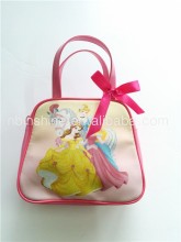 Custom popular design leather cosmetic bag , travel cosmetic bag