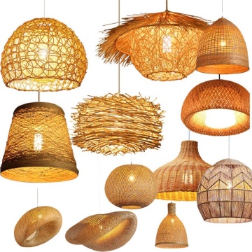 Handmade Rattan and Bamboo Chandeliers from Vietnam