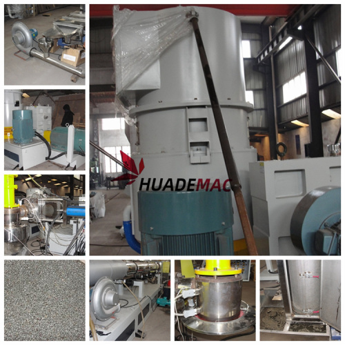 Vattenkylande Strand Pelletizing Extruder Line