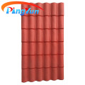 Hot sale pvc plastic roof tiles corrosive resistance Roma asa pvc plastic roofing sheet for prefabricated house