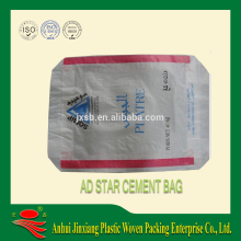 PP AD STAR CEMENT BAGS block bottom valve cement bags
