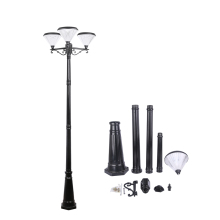 High-End 2600mm Solar-Powered LED Landscape Garden Pole Lighting