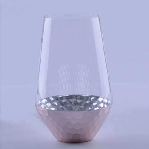 Ensemble de verres à boire en or rose fait à la main