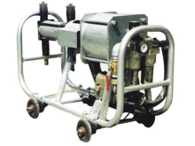 Pneumatic grouting pump