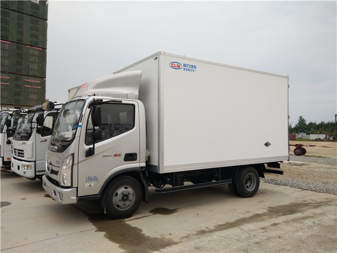 1.5ton 4x2 malori ya van Reefer