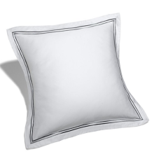 Hotel Cotton Sateen Stitch Pillow Covers
