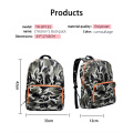 New Arrival Waterproof Teen School Bags Lightweight Camo School Backpack Kids Bookbag