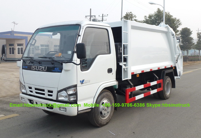 ISUZU 4cbm Waste Collector Truck