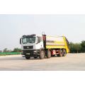 8x4 compression docking waste collector truck