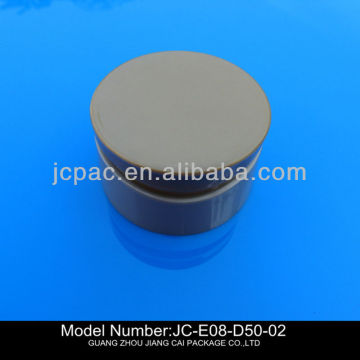 cosmetic package, plastic press cap