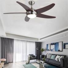 Contemporary ceiling fan with remote control