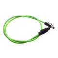 محمي 24AWG RJ45 ذكر CAT.5E كابل