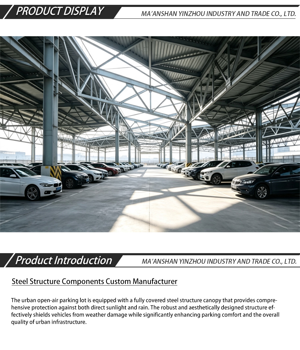 Большая открытая парковка Steel Canopy-x Large Open-air Parking Steel Canopy-x
