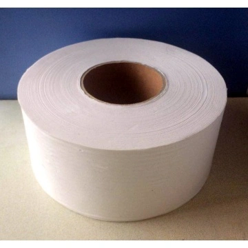 48 Rollos Calidad Mini Jumbo tejido de tocador Rollos 130M 2 capas Core 76mm Eco Rollo