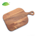 Acacia Wood Paddle Board for Bread Cheese Fruits