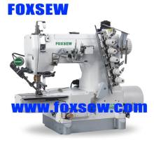 Direct Drive Cylinder Bed Interlock Machine with Trimmer