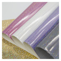 Glitter Laser Kunstleder Stoff Holographisches Handwerk