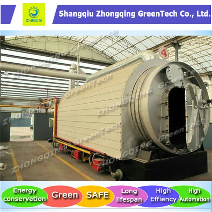 Continuous Tire Pyrolysis Plant with Ce and ISO
