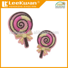 Lollipop plain Embroidery Iron on patch/ clothing sewn-on applique backpack Hat Motif