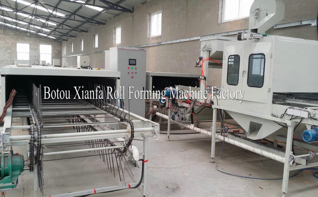 Vermiculite Tile Machine