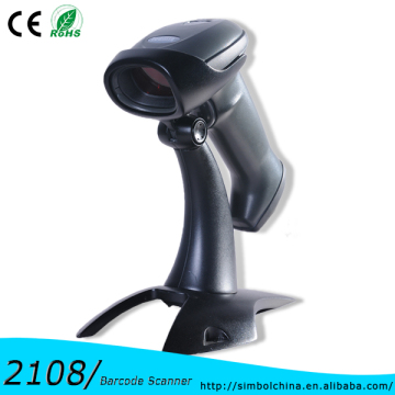 XB2108 smart laser wired barcode scanner USB,barcode scanner RS232