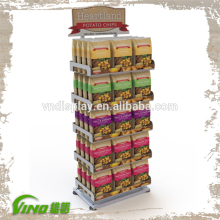 Heartland Potato Chip Floor Stand Dry Goods display Rack Grocery Store Display racks