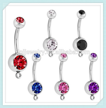 add-on charm belly ring