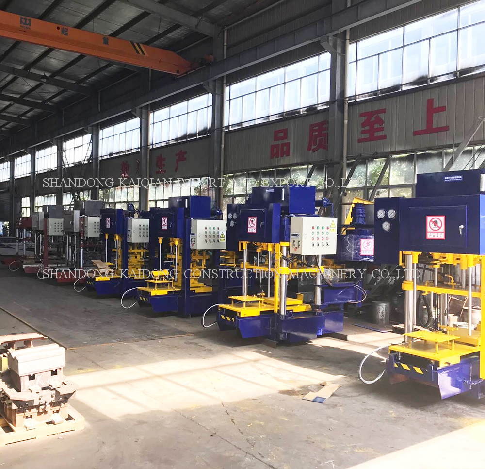 SHANDONG KQ8-128 Automatic concrete roof tile making machine