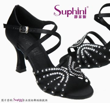 Suphini Fashion Dance Shoes Crystal, Suphini Latin Dance Shoes